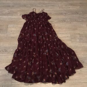 Free People Maxi Floral Dress